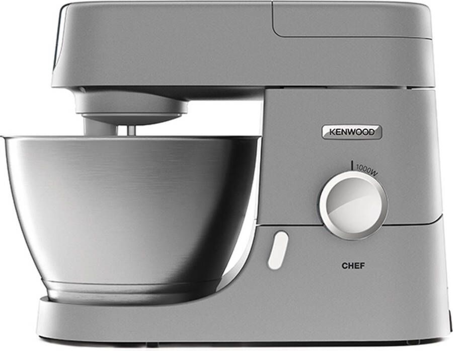 Kenwood Chef KVC3100S Keukenmachines Zilver 1000 Watt 4.6 Liter mengkom