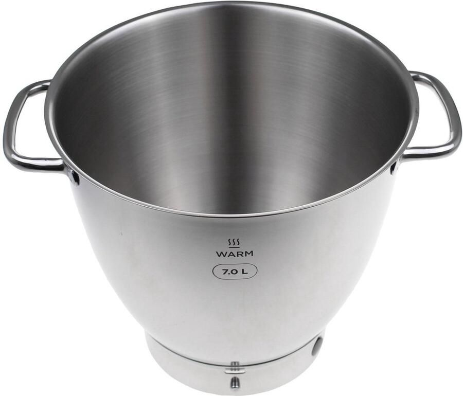 Kenwood Easywarm roestvrijstalen mengkom met handgrepen 7 liter KAB71.002SS