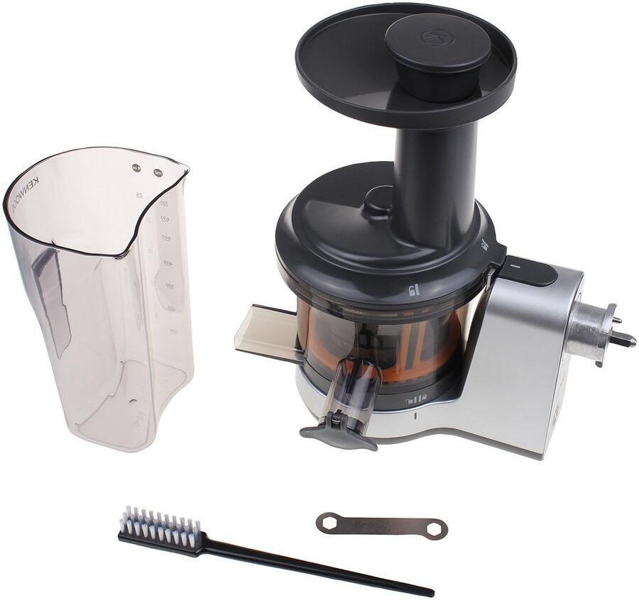 Kenwood KAX720PL SlowJuicer Elektrische Sapcentrifuge voor Keukenmachines 400ml Capaciteit Anti-Drupfunctie Zilvergrijs - Foto 2
