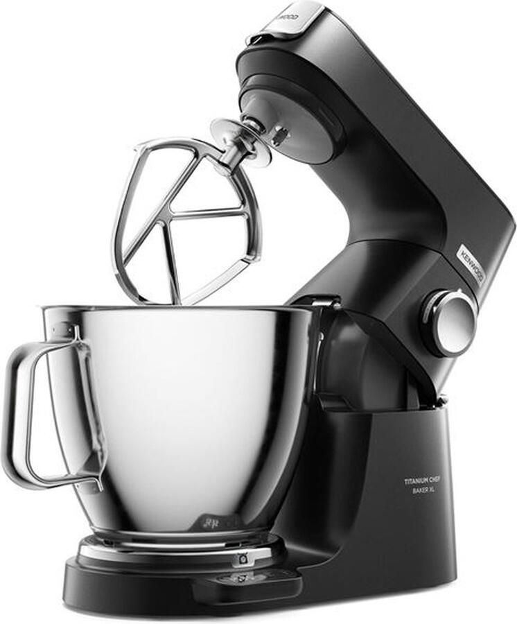 Kenwood Titanium Chef Baker Multipro XL KVL85.004BK keukenmixer zwart 3.5 L