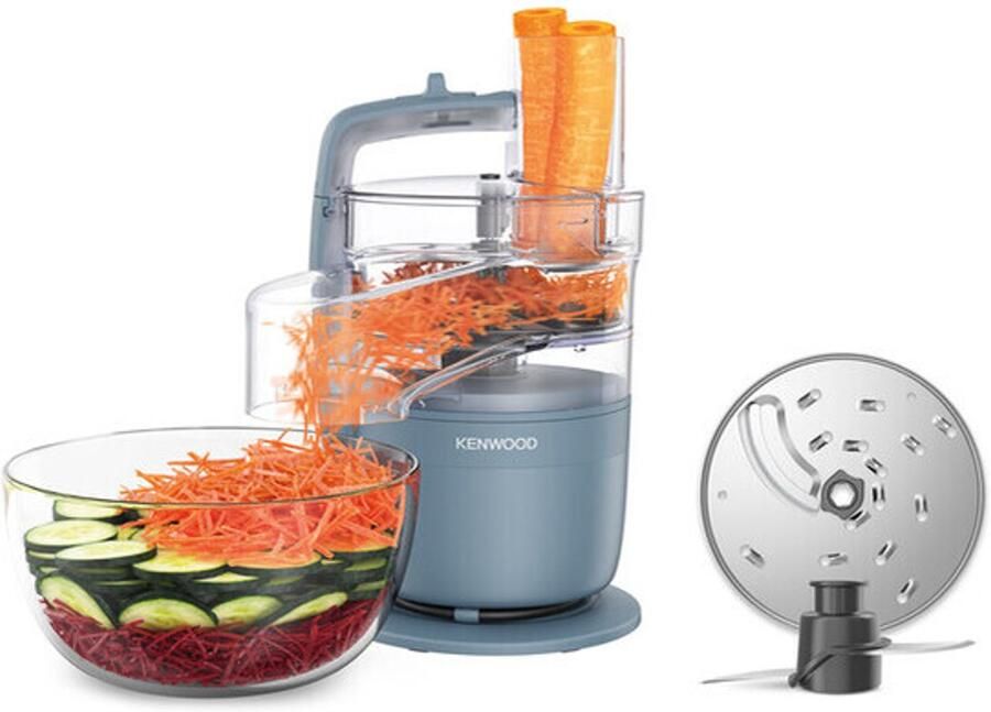Kenwood MultiPro Go FDP23.140GY Foodprocessor Storm Grey Express Serve Go collectie