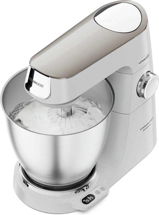 Kenwood Keuken Kenwood KVL65.001WH mixer Staande mixer 1200 Watt Zilver Wit