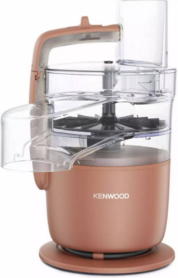 Kenwood MultiPro Go Foodprocessor FDP22.130RD Snij Rasp direct op je bord Opbergen in je keukenlade Veelzijdig: hakken snijden raspen Vaatwasser bestendige accessoires -[onderdeel GO collectie] - Foto 3