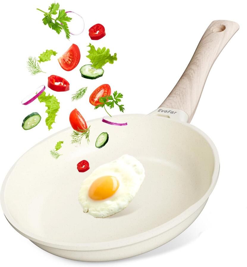 Keramische koekenpan 24 cm Antiaanbaklaag Inductie