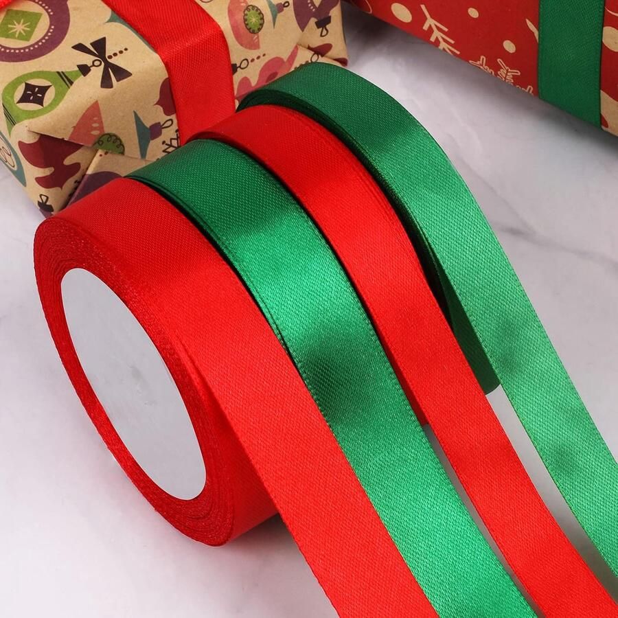 Kerstmis 100 meter rood groen