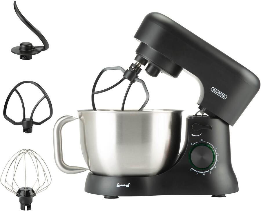 Keukenmachine 1000 W 4.5 L Mengkom 8 Snelheden
