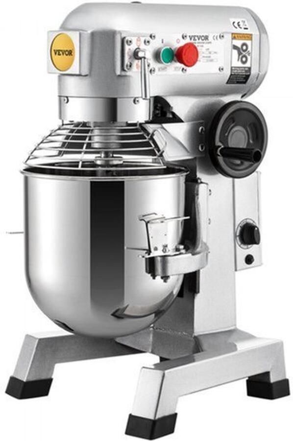 Keukenmachine Standmixer 850 W Vermogen 15 Qt Kominhoud Roestvrij Staal Met Timerfunctie