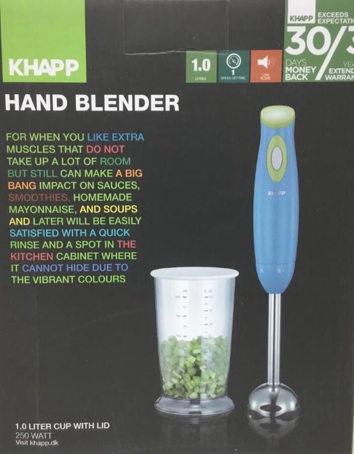 Khapp Blender hand set - Foto 1