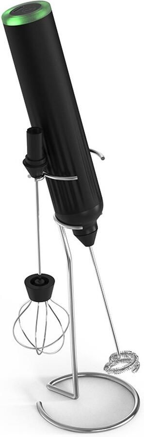 Killogood Handheld melkschuimer – USB oplaadbaar mini mixer zwart