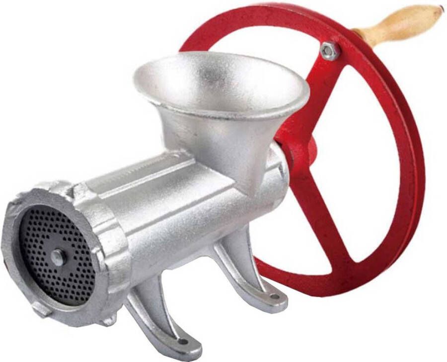 KINGHOFF 1430 Gietijzeren vleesmolen met cinema wiel 22 inch