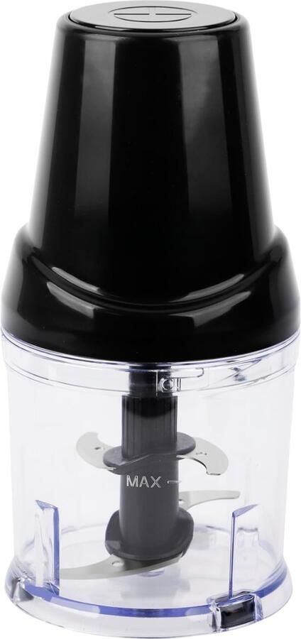 KIRA Hakmolen Met 500ml Capaciteit Elektrische Multifunctionele Hakker Zwart 13cm x 25cm x 13cm