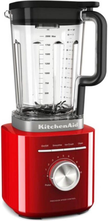KitchenAid 5KSB2073EER Pure Power Blender 2L Rood