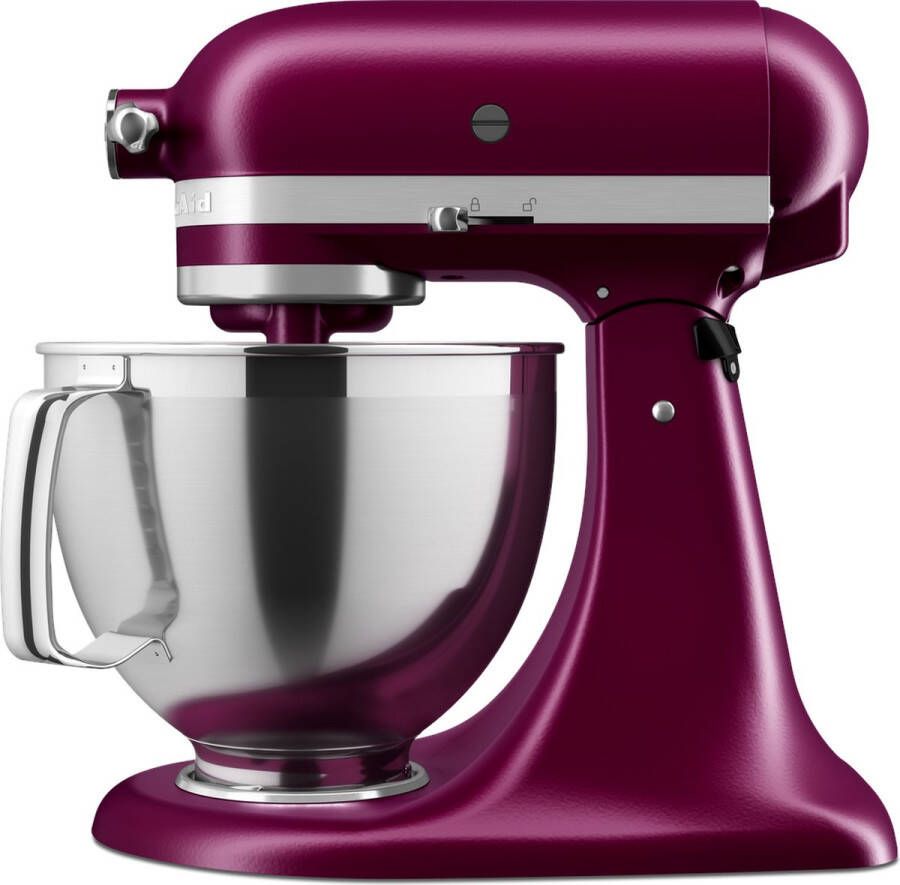 KitchenAid 5KSM195PSEBE keukenmachine 300 W 4 8 l Bordeaux rood
