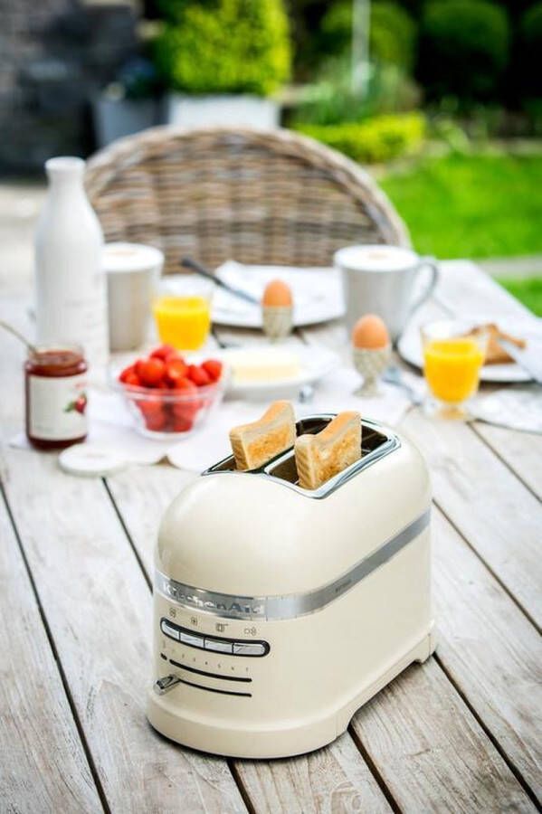 Kitchenaid Artisan Broodrooster 5KMT2204EAC Amandelwit | Broodroosters | Keuken&Koken Keukenapparaten | 5KMT2204EAC - Foto 2
