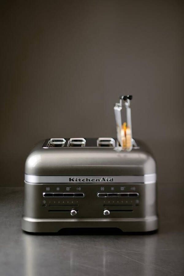 Kitchenaid Artisan Broodrooster 4 5KMT4205EMS Tingrijs | Broodroosters | Keuken&Koken Keukenapparaten | 5KMT4205EMS