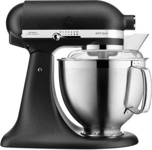 KitchenAid Bourgini Supreme Kitchen Chef Pro Keukenmachine Luxe Keukenmixer 5.5L Antraciet