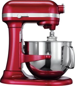 KitchenAid Artisan Standmixer Keukenrobot met kantelbare kop accessoires en capaciteit van 6 9L In de hoogte verstelbaar Moederdagcadeautje rood