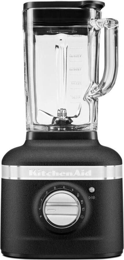 KitchenAid 5KSB4026EBK Blender K400 voor op aanrecht 1 4 L Artisan Vulkaanzwart