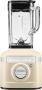 KitchenAid Blender Artisan Glazen kan van 1 4 L 1200W Smoothie maker Almond Cream - Thumbnail 1
