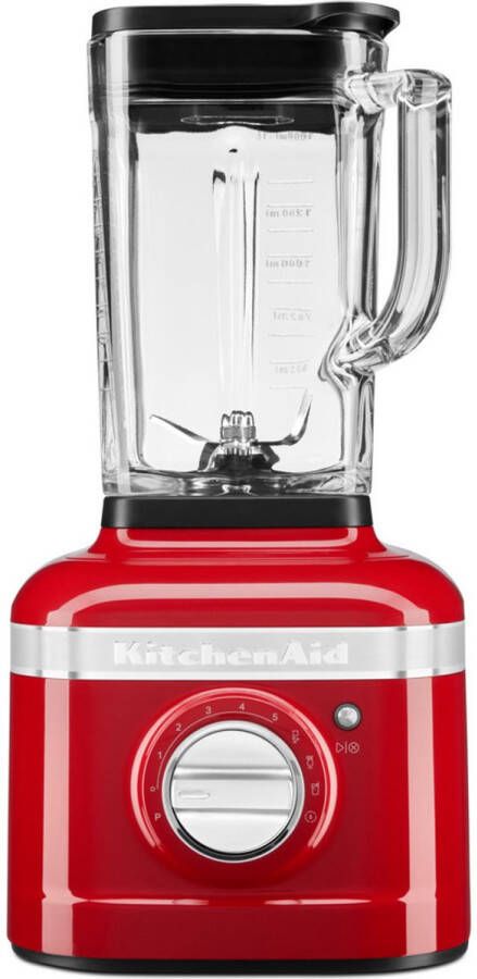 KitchenAid Blender Artisan Glazen kan van 1 4 L 1200W Smoothie maker Rood - Foto 4