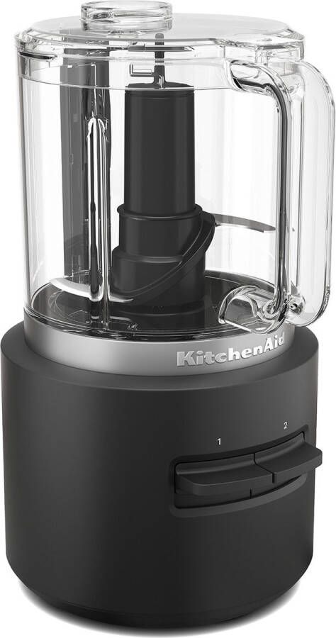 KitchenAid hakmolen Go Draagbare keukenmachine zonder batterij 1 18 L Zwart