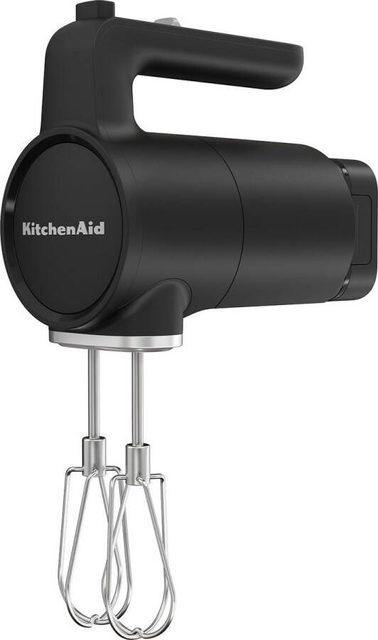 KitchenAid handmixer Go Draadloze handmixer met 7 snelheden en batterij Zwart