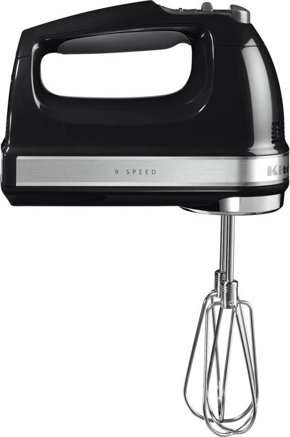 KitchenAid Handmixer met 9 snelheden Artisan 5KHM9212EOB Onyx zwart