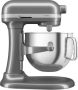 KitchenAid Artisan Standmixer met in Hoogte Verstelbare Kom Krachtig stil 11 snelheden roestvrijstalen accessoires en capaciteit van 6 6L Tingrijs - Thumbnail 1