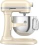KitchenAid Artisan Standmixer met in Hoogte Verstelbare Kom Krachtig stil 11 snelheden roestvrijstalen accessoires en capaciteit van 6 6L Amandelwit - Thumbnail 1