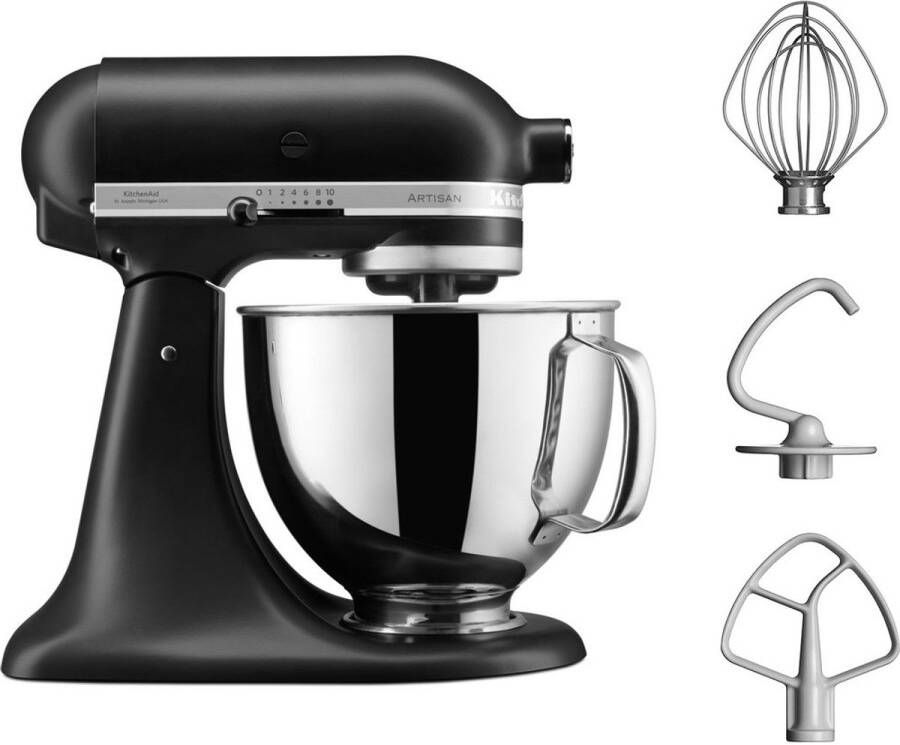 KitchenAid Robot kuchenny planetarny Artisan 5KSM125EBM 300W - Foto 2
