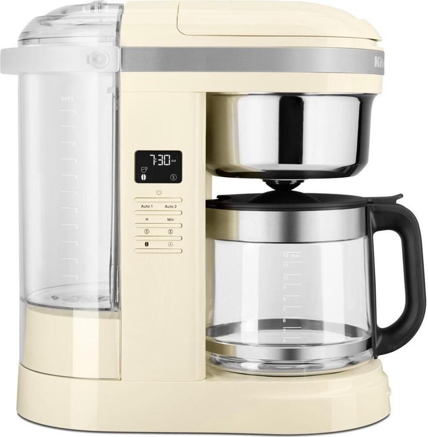 Kitchenaid Koffiezet Amandelwit 5KCM1209EAC | Filterkoffiezetapparaten | 5413184908218
