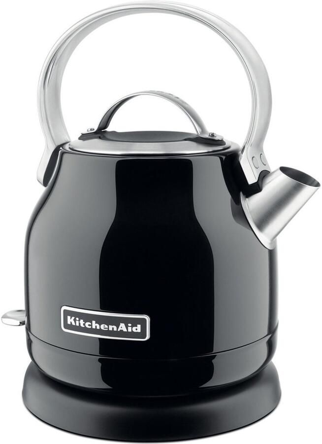 KitchenAid Waterkoker roestvrij staal met temperatuurmeter en verwijderbare kalkfilter 1 25 L Zwart - Foto 2