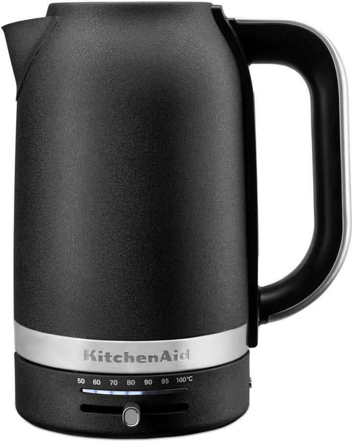 KitchenAid 859711684180 waterkoker 1 7 l 2400 W Zwart Roestvrijstaal