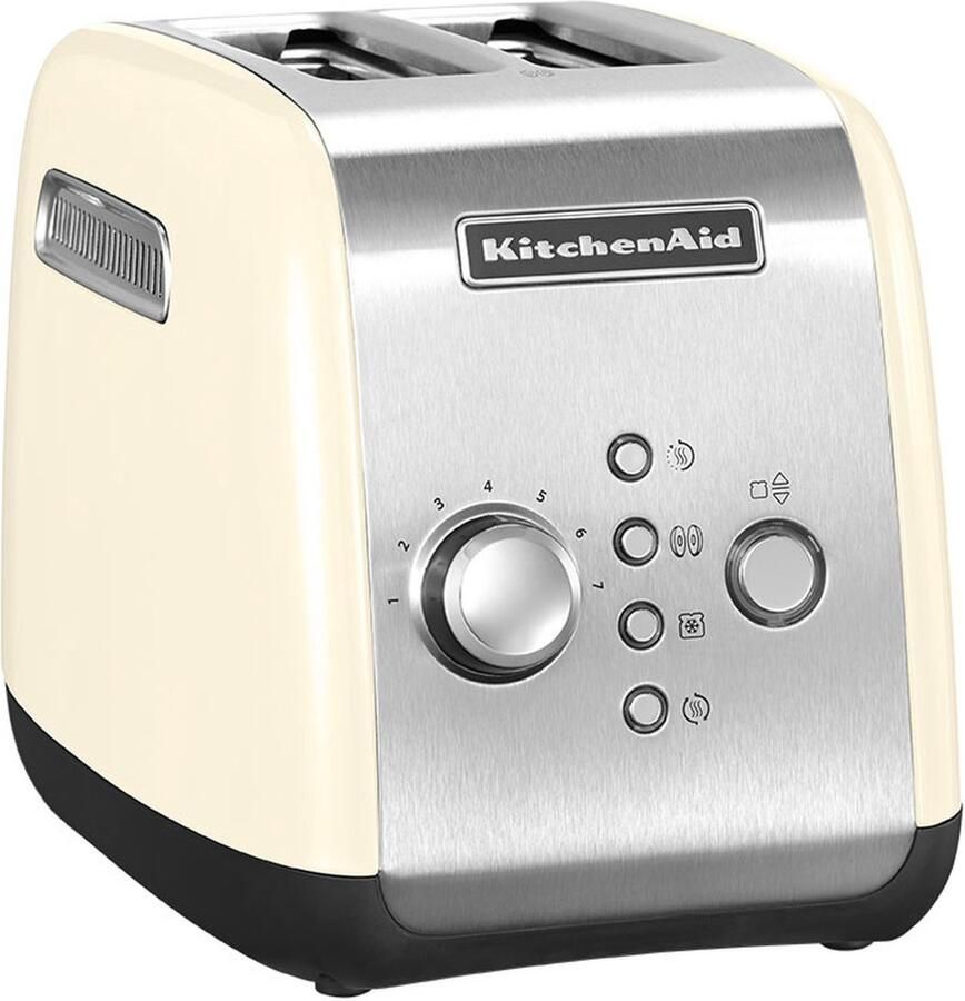 KitchenAid 5KMT221EAC Broodrooster Amandel Wit 2 Sleuven Automatisch 1100 W