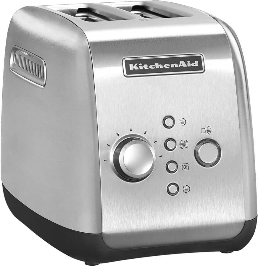 KitchenAid 5KMT221ESX Broodrooster RVS 2 Sleuven Automatisch 1100 W
