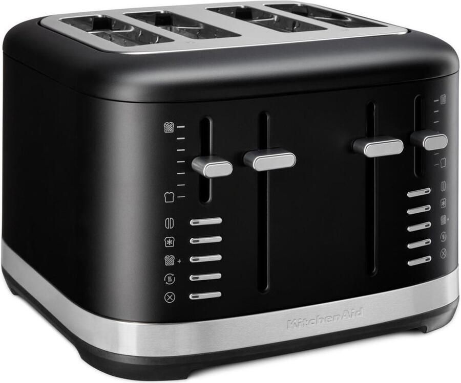 KitchenAid 5KMT4109EBM Broodrooster Zwart 4 Sleuven 7 Bruiningstanden
