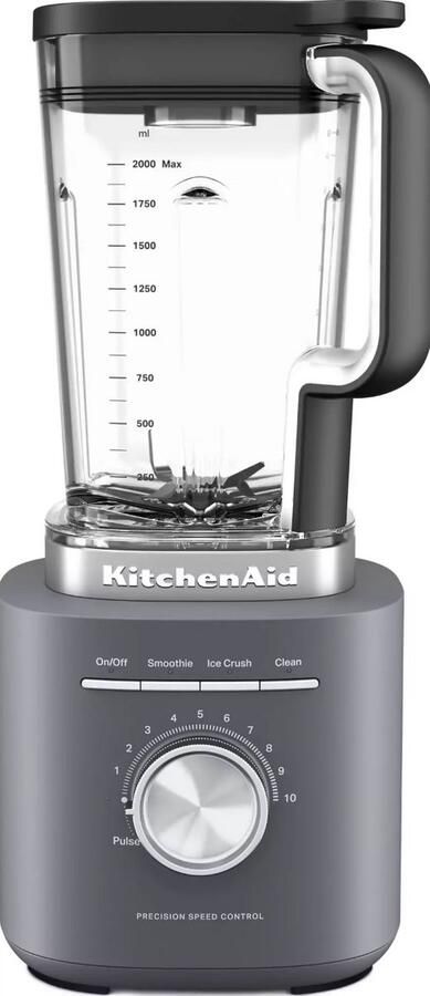 KitchenAid 5KSB2073EDG Pure Power Blender 2 L Grijs 10 Snelheden 1200 W
