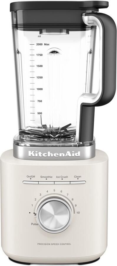 KitchenAid 5KSB2073EPL Pure Power Blender 2L Porcelein Wit 10 Snelheden 1200 W