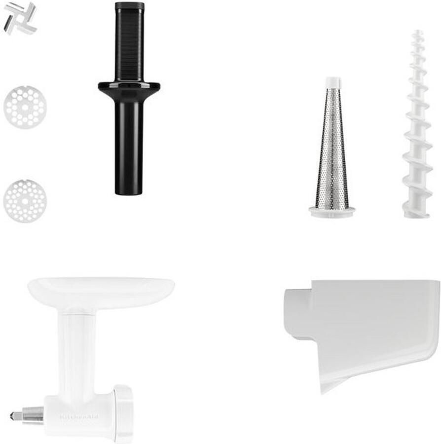 KitchenAid Vleesmolen en Fruit-en Groentezeef accessoire 5KSMFVSFGA