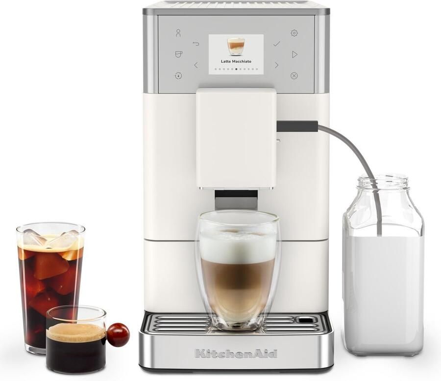 KitchenAid KF3 Volautomatische Espressomachine met IJskoffiefunctie 5KES8453EPL