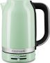 KitchenAid Waterkoker met temperatuurregeling tussen 50°C en 100°C 1 7 l Snel en stil Roestvrij staal Pistache - Thumbnail 1