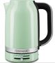 KitchenAid Waterkoker met temperatuurregeling tussen 50°C en 100°C 1 7 l Snel en stil Roestvrij staal Pistache - Thumbnail 1
