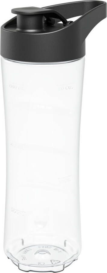 KitchenBrothers To-go Drinkfles Beker voor Blender 600ml Voor KB4145 en KB4146