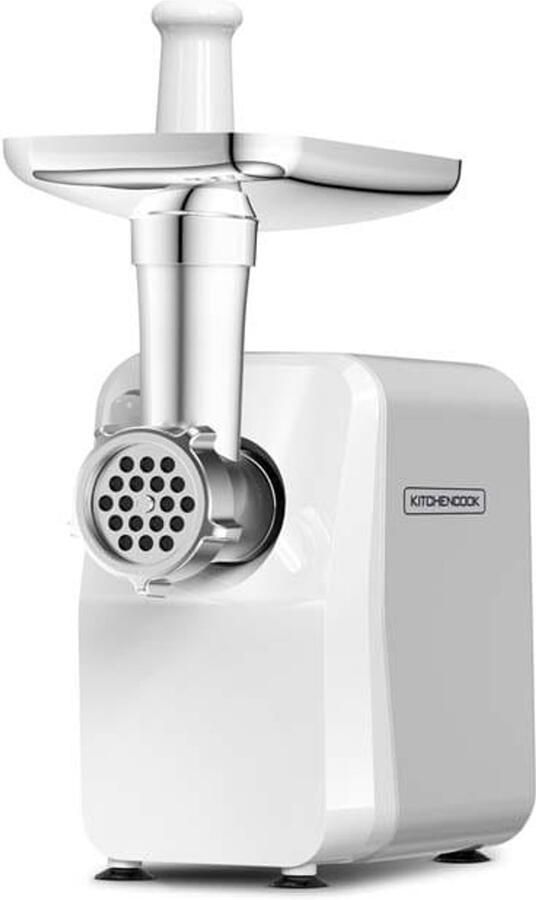 Kitchencook MG1300 Vleesmolen 1300W Roestvrijstalen Messen Worstaccessoire