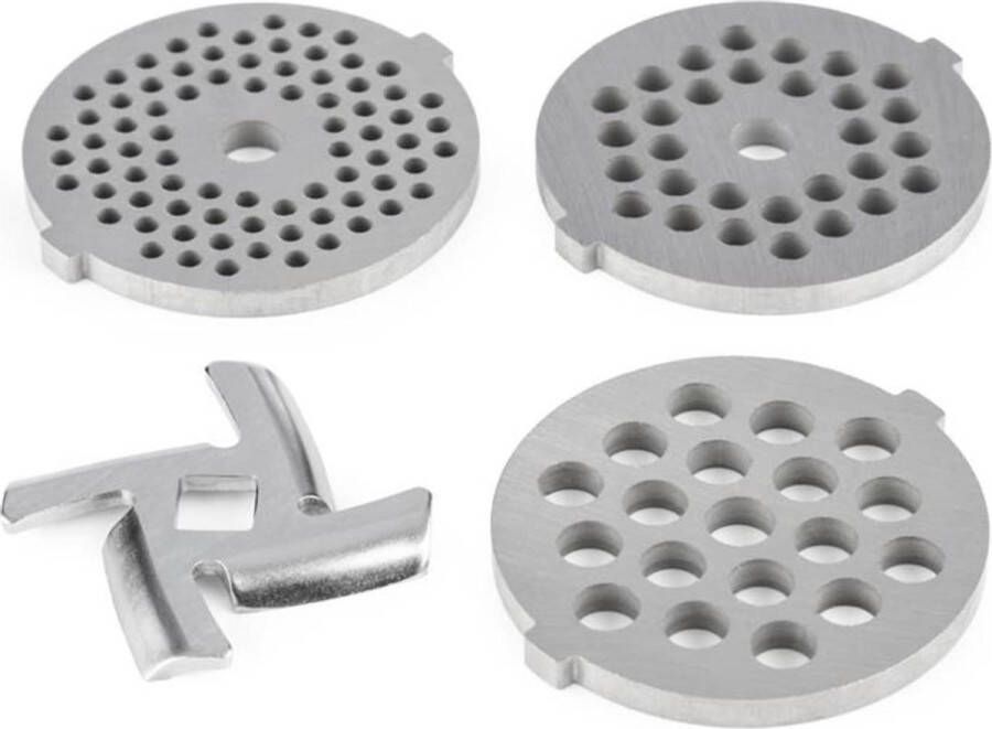Klarstein 4-delige set inzetschijven voor de Lucia keukenmachine 3 0 4 5 7 0 mm