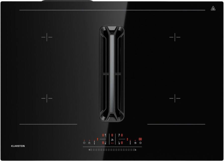 Klarstein AirJet 72 Down Air System Inductiekookplaat met afzuigkap - Foto 2
