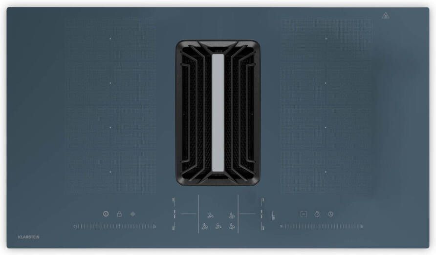 Klarstein AirJet FlexPro Down Air System kookplaat + afzuigkap Antraciet - Foto 2