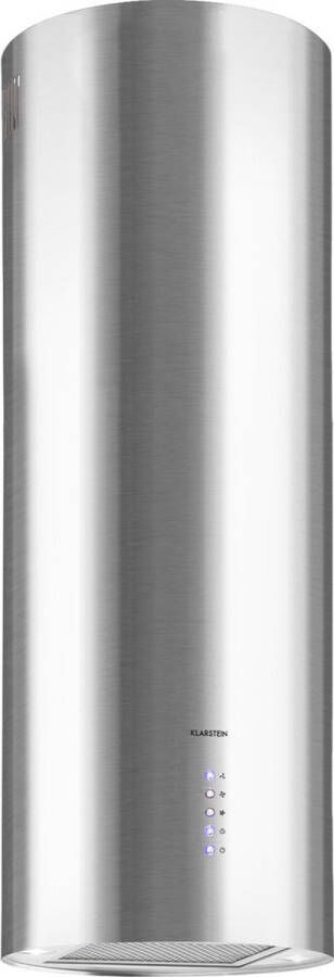 Klarstein Barella Wandafzuigkap 35 X 93 cm (Øxh) 3 Standen 557 M³ H LED Verlichting Inclusief Actieve Koolfilters Recirculatie Of Afvoersysteem- Afzuigkap Roestvrijstalen Behuizing Vetfilter Zilver