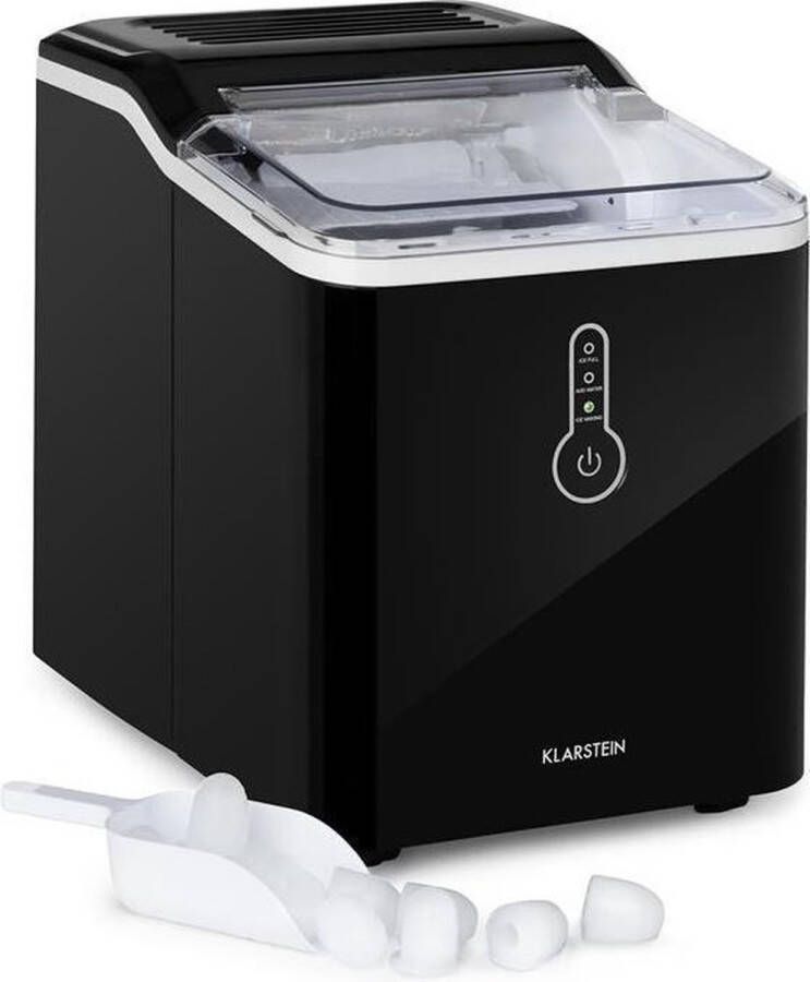 Klarstein Chillout Ijsblokjesmachine Kogelijs 12Kg 24H Watertank: 1 5 Liter Zwart - Foto 2