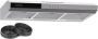 Klarstein Contempo 90 Afzuigkap Onderbouw 90 cm Zilver - Thumbnail 2